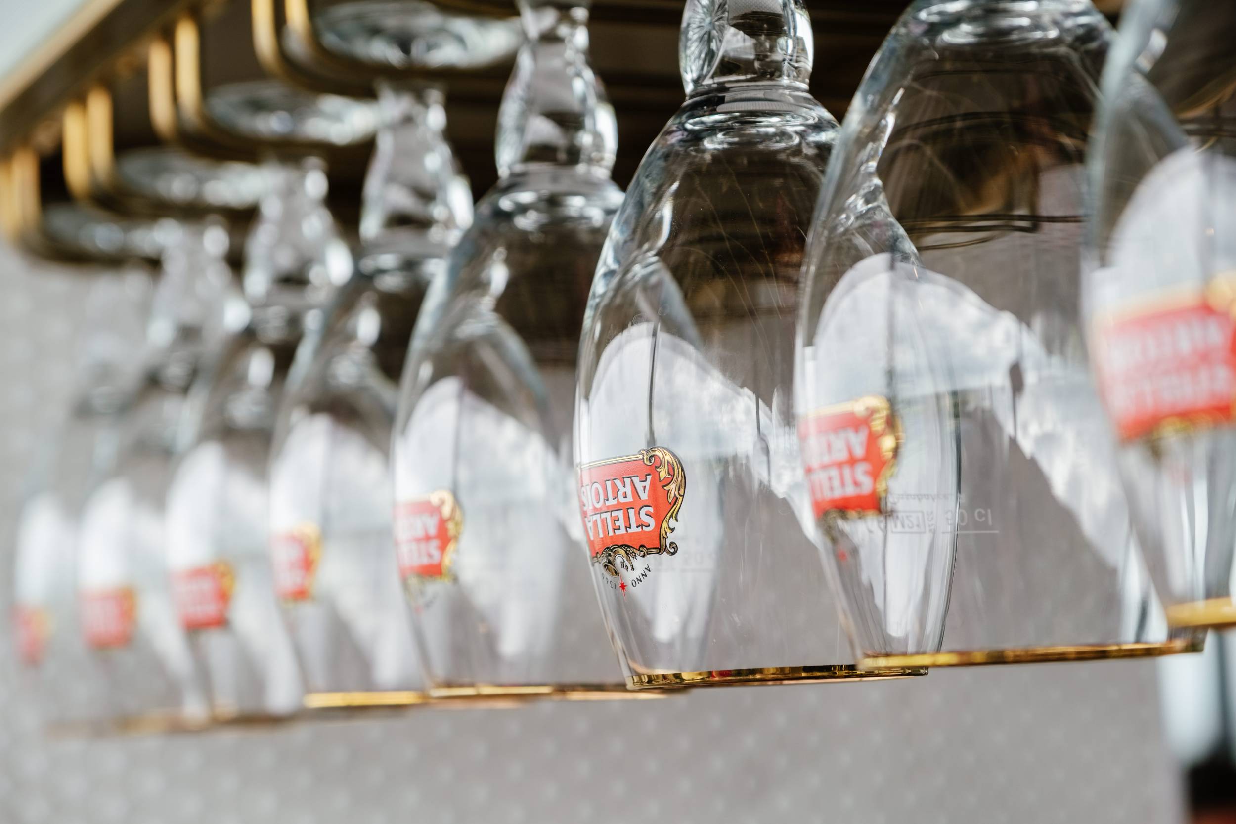 stella artois glasses